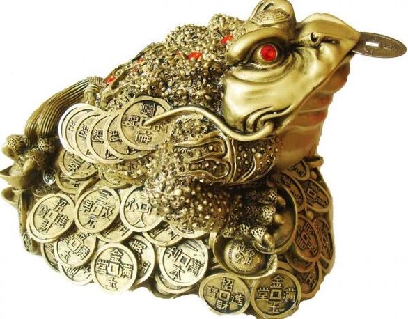 A three-legged toad will attract lasting wealth and good luck to your home.