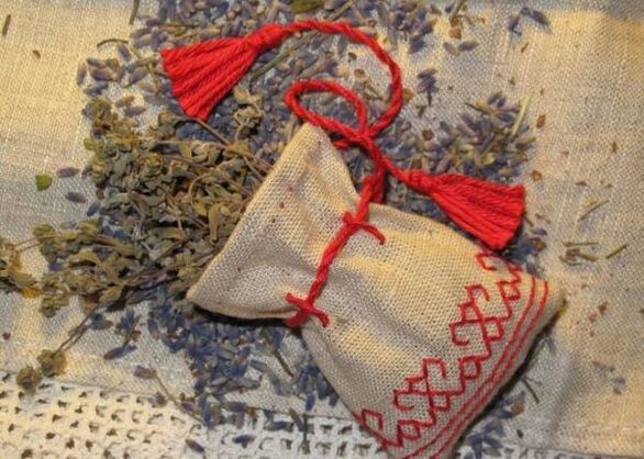 bag of good luck herbs